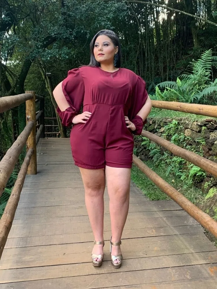 Vestido Sublime Marsala Madrinha de Casamento 