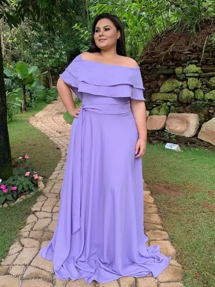 Vestido Madrinha de Casamento Lilas Honeymoon