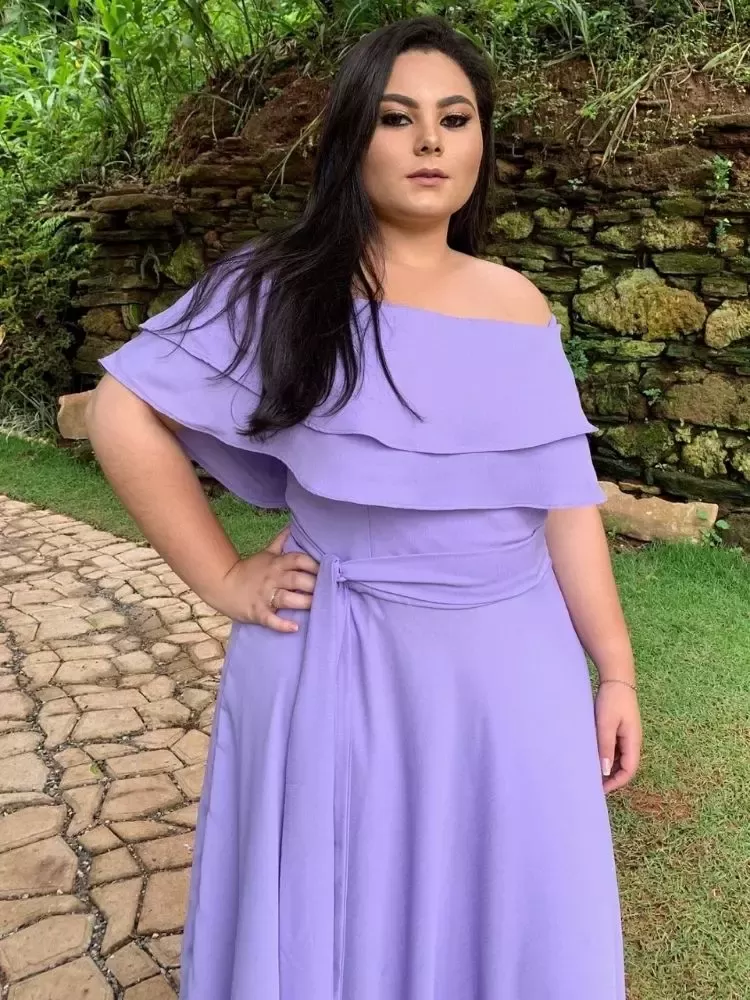 Vestido Madrinha de Casamento Lilas Honeymoon