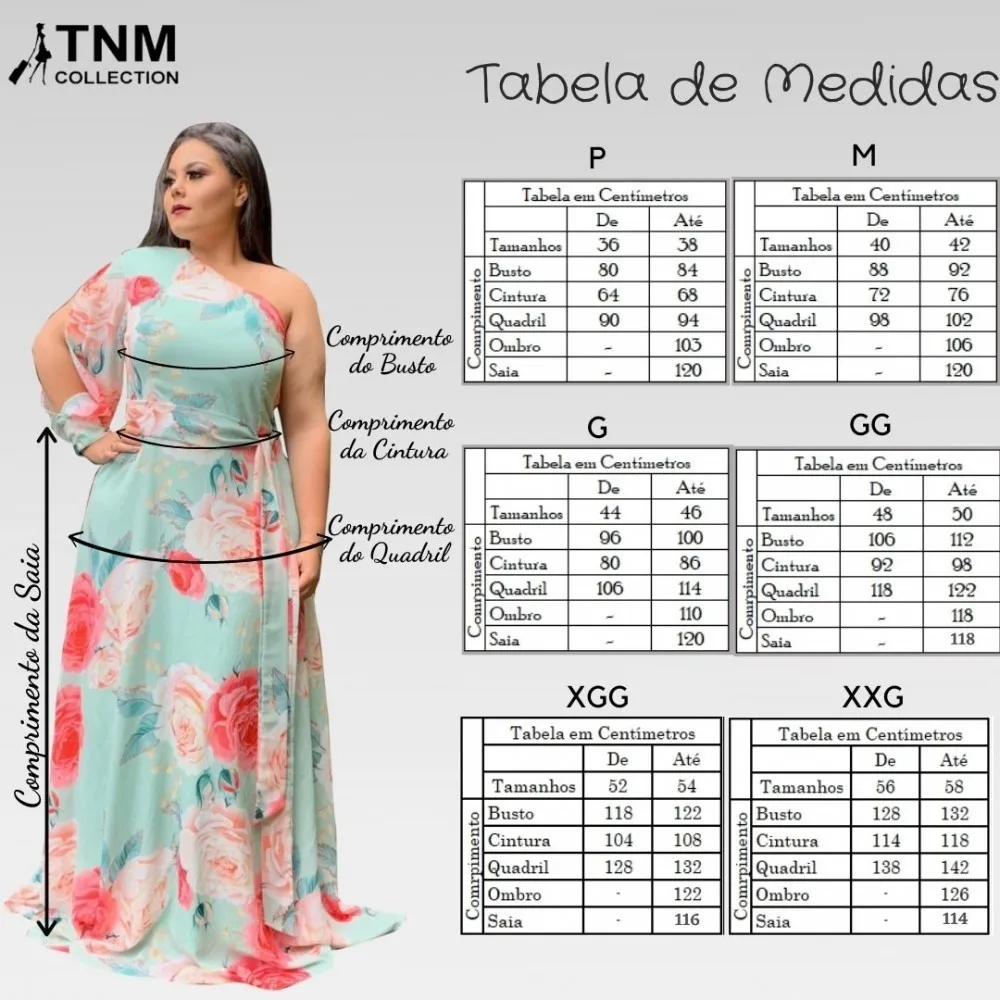Vestido de Festa Estampado Nara