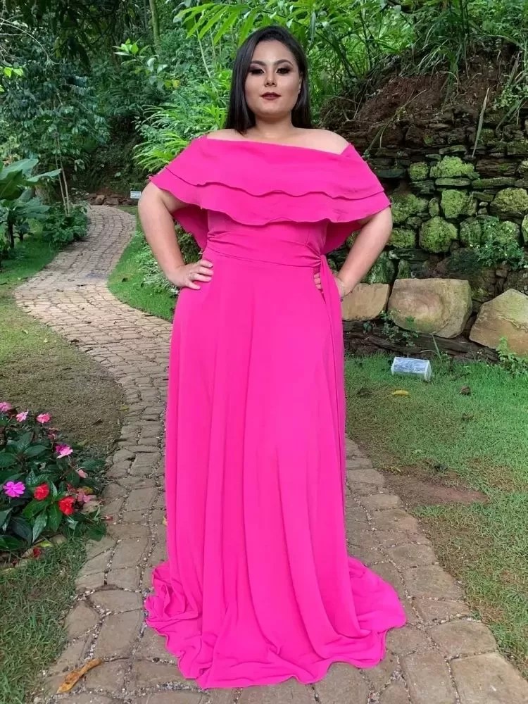 Vestido Madrinha de Casamento Rosa Pink Honeymoon