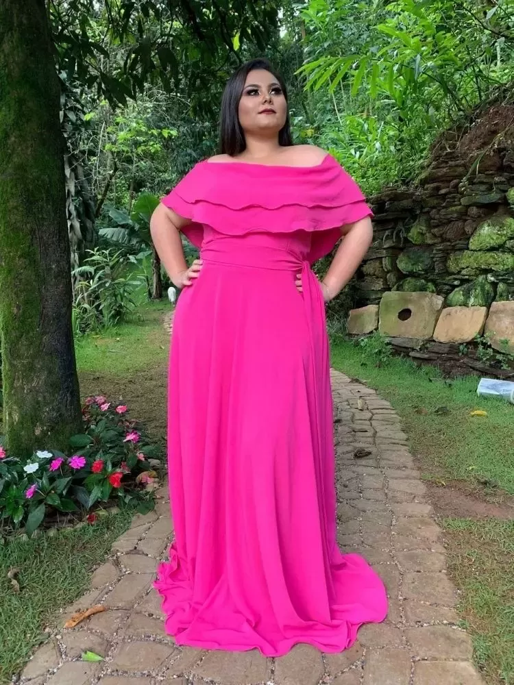 Vestido Madrinha de Casamento Rosa Pink Honeymoon
