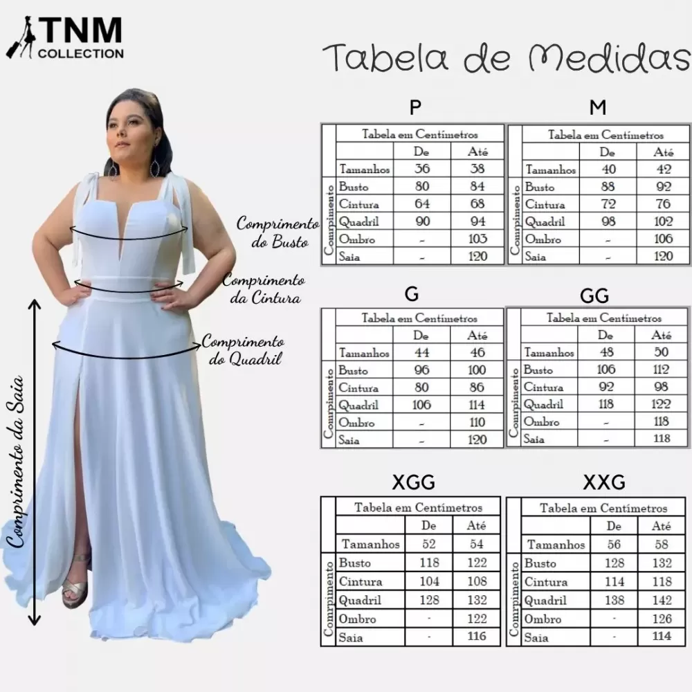 Vestido de Noiva com decote Ana Julia 