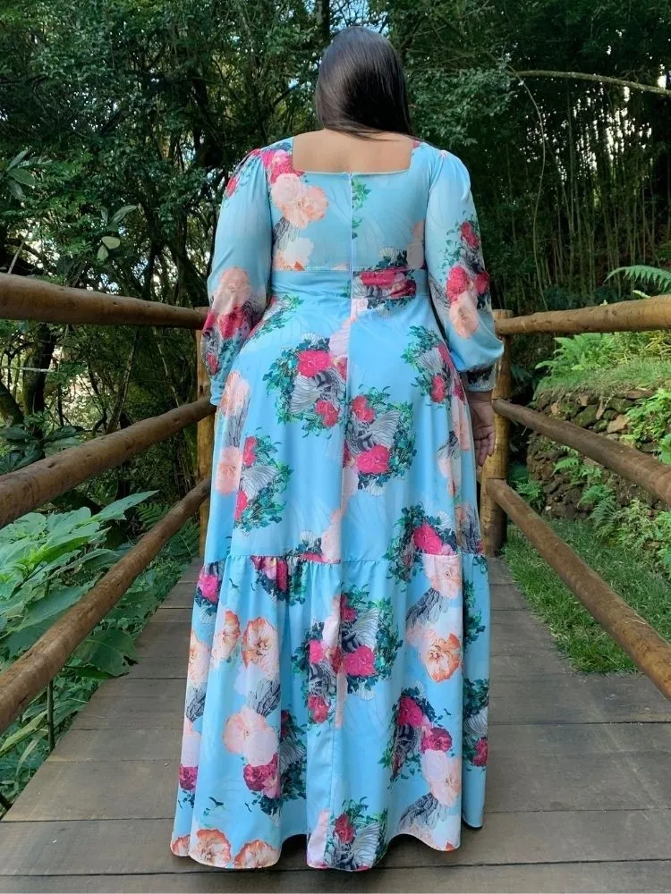 Vestido dos Anjos Estampado