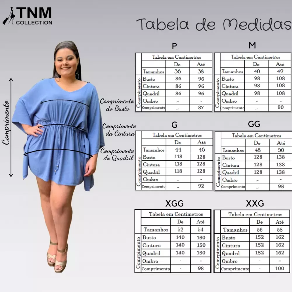 Vestido Curto Kimono Cibele Cinza Azulado