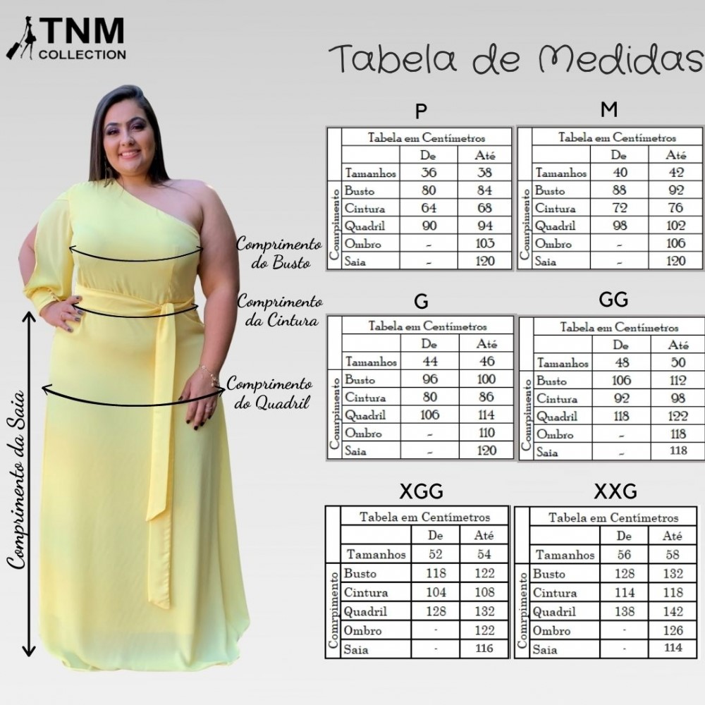 Vestido Madrinha de Casamento Amarelo Nara