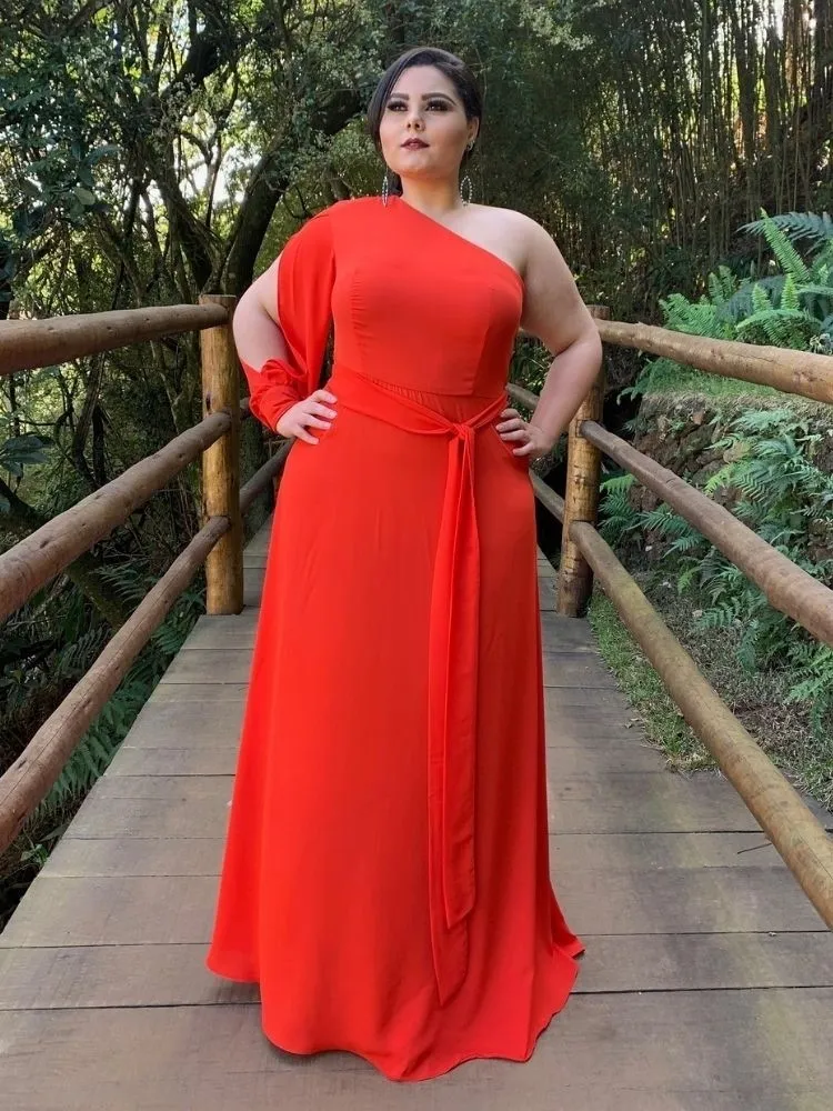 Vestido de Festa Vermelho Nara