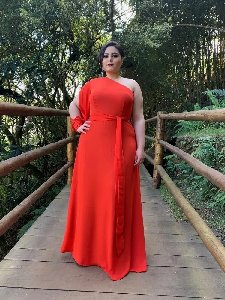 Vestido de Festa Vermelho Nara