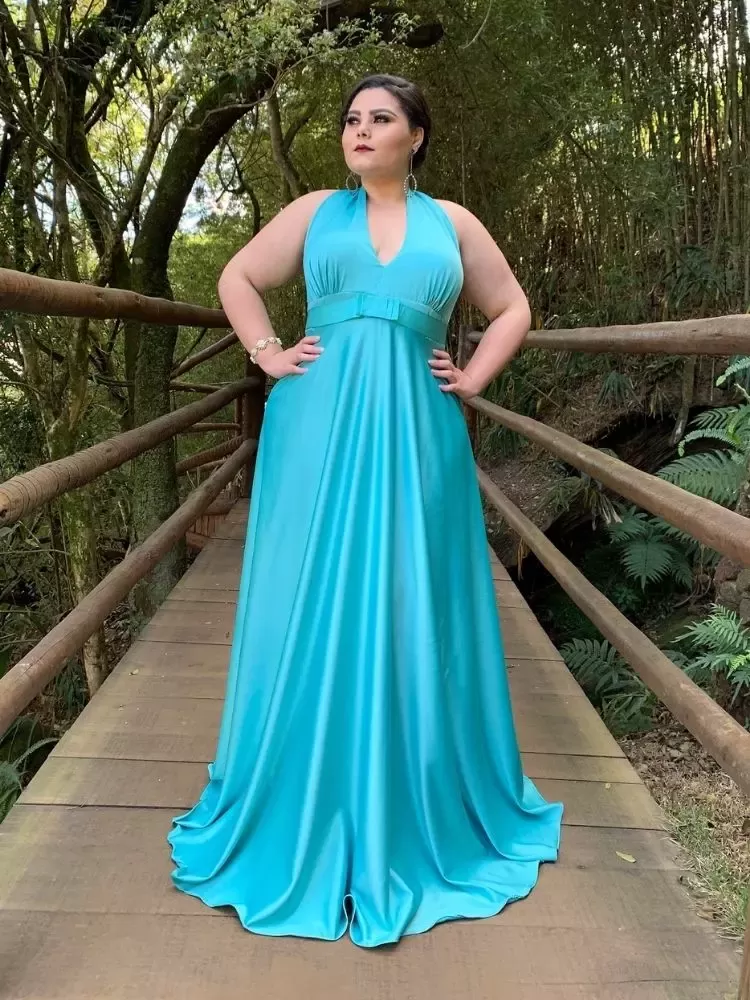 Vestido Madrinha Casamento Greenery Tiffany