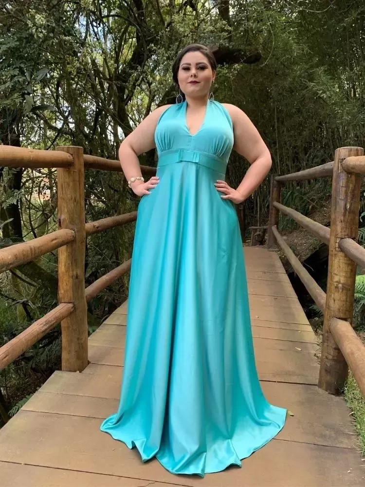 Vestido Madrinha Casamento Greenery Tiffany