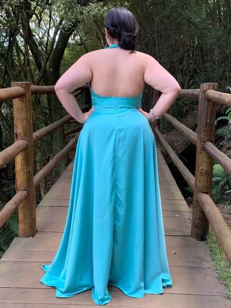 Vestido Madrinha Casamento Greenery Tiffany