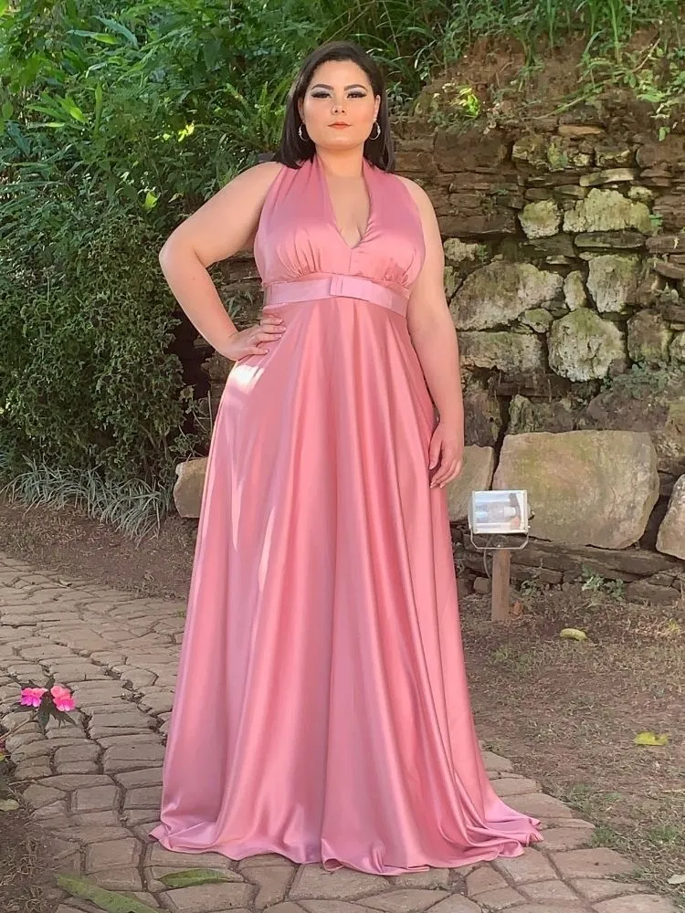 Vestido Madrinha Casamento Greenery Rosê