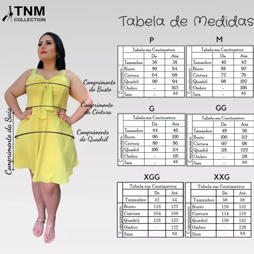 Vestido Curto Naninha Amarelo