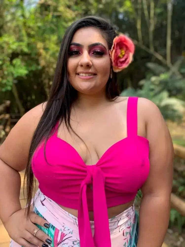 Cropped Rosa Pink TNM Collection