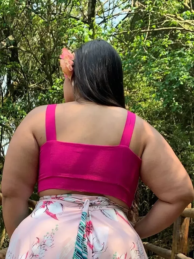 Cropped Rosa Pink TNM Collection