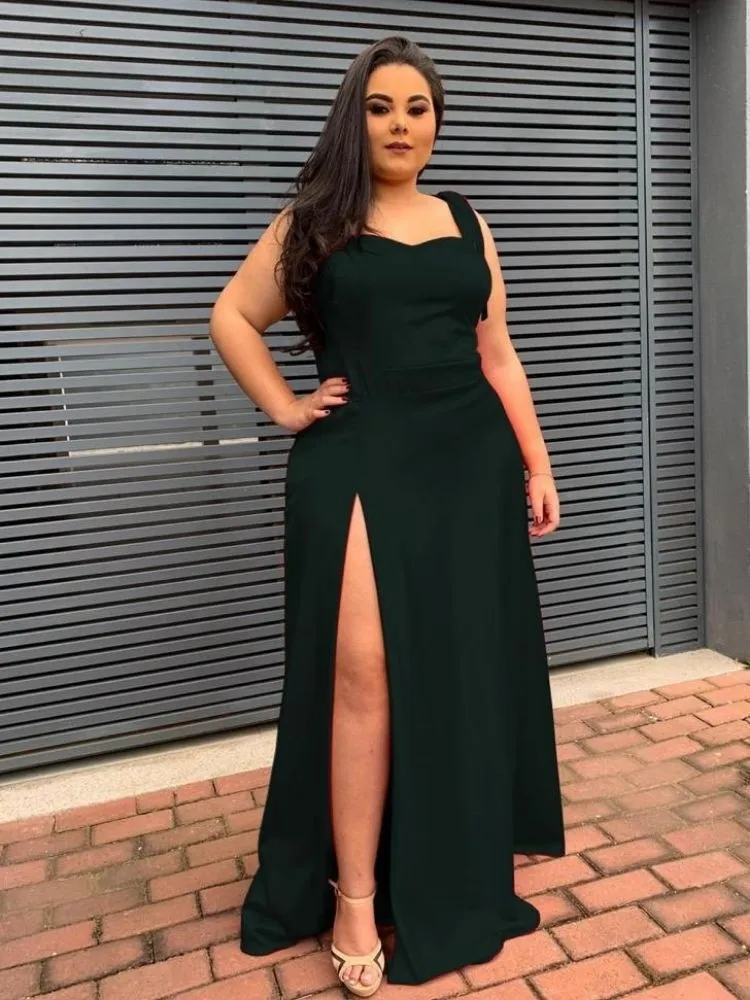 Vestido Madrinha de Casamento Preto Ana Júlia 