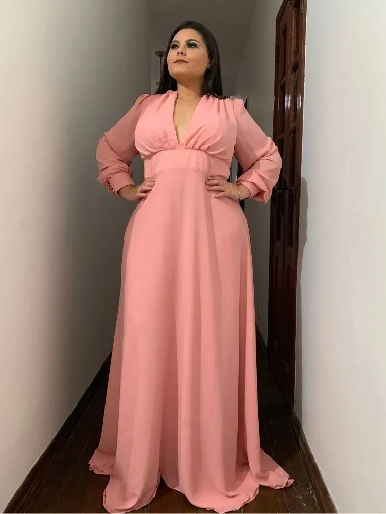 Vestido de Madrinha Caroline Vermelho