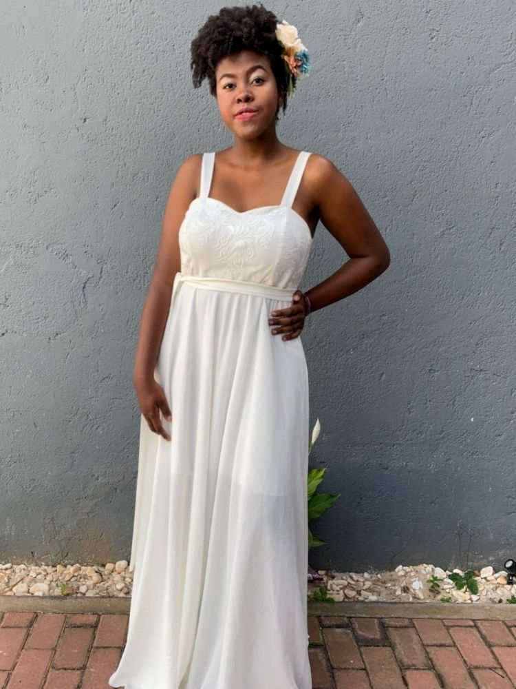 Vestido Madri Pronta Entrega Branco Off