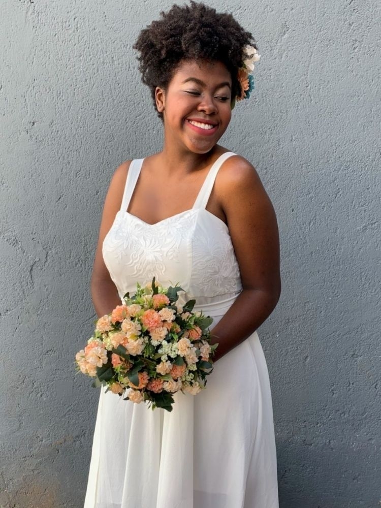 Vestido Madri Pronta Entrega Branco Off