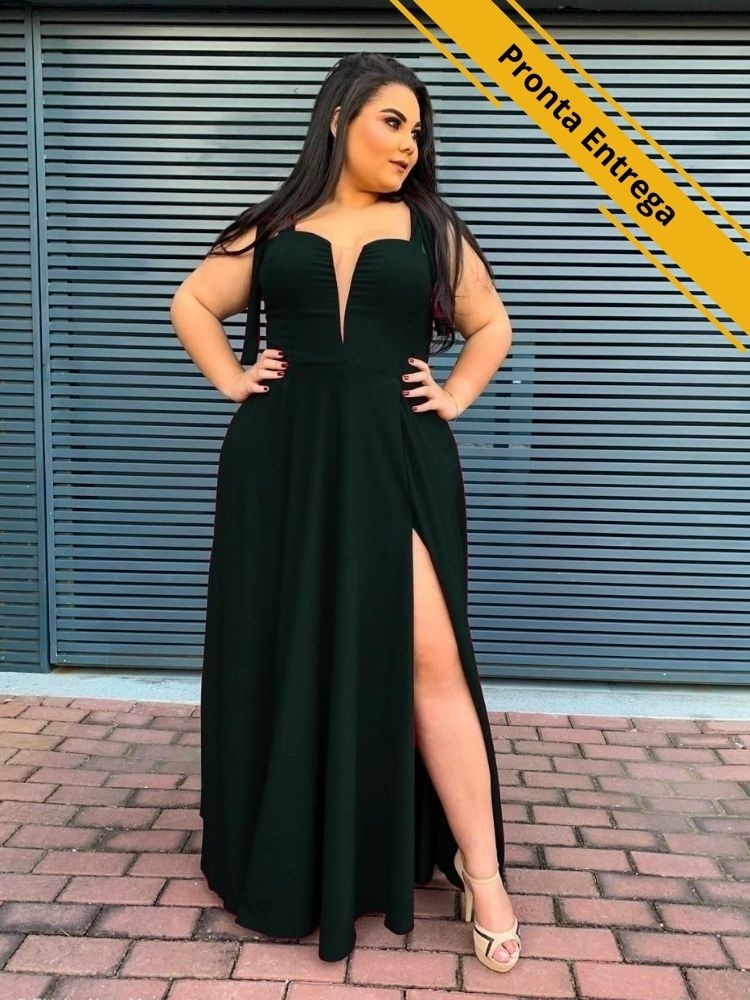 Vestido Ana Julia Pronta Entrega Preto