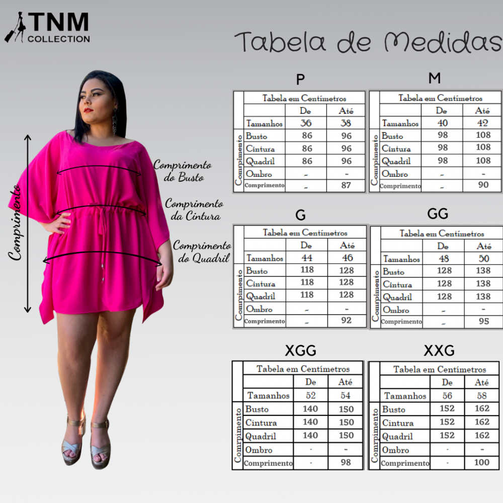 Vestido Kimono Cibele Pronta Entrega Rosa Pink