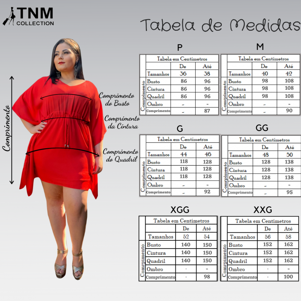 Vestido Kimono Cibele Pronta Entrega Vermelho