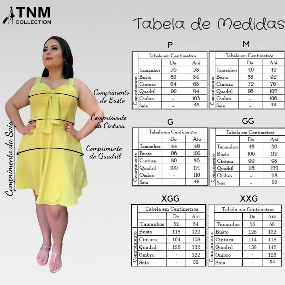 Vestido Naninha Curto Pronta Entrega Amarelo
