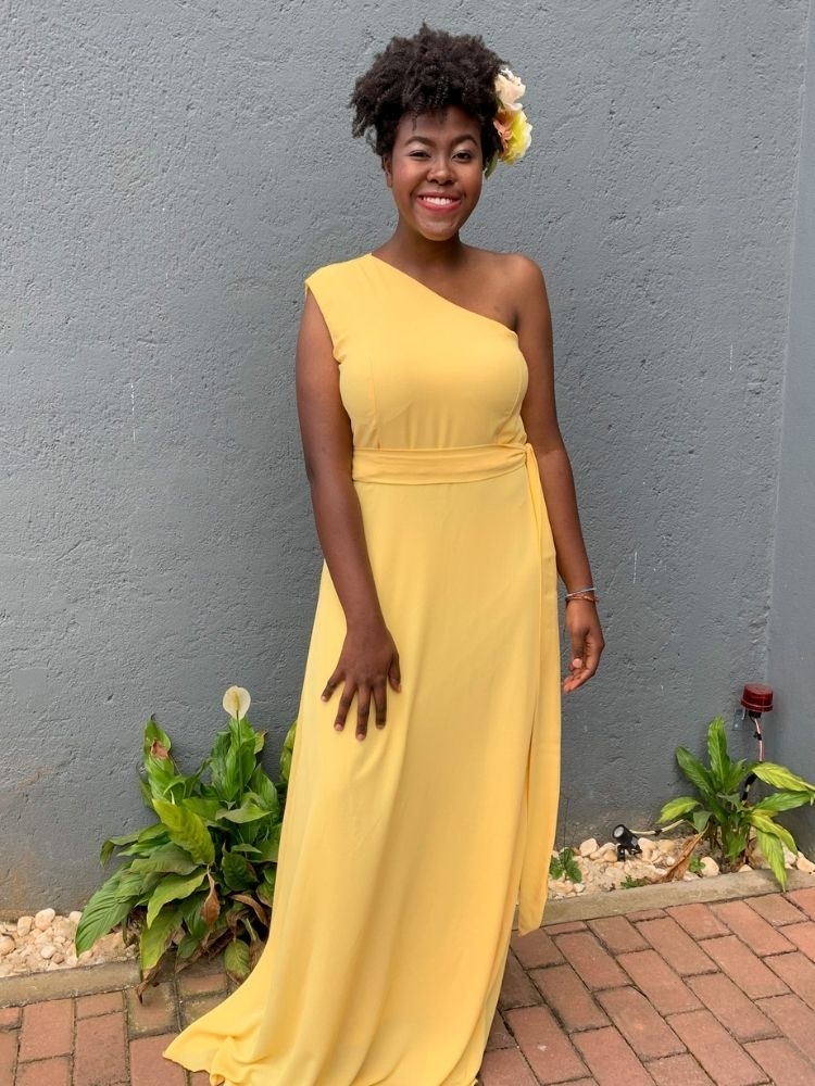 Vestido Sober Pronta Entrega Amarelo