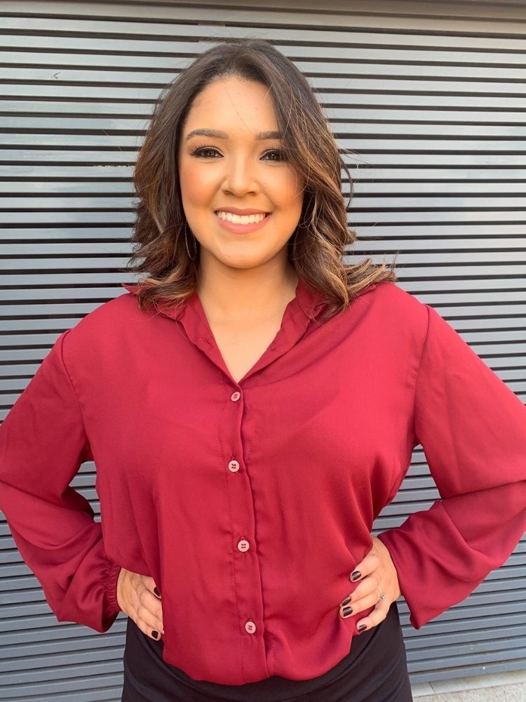 Blusa Colarinho TNM Collection Marsala