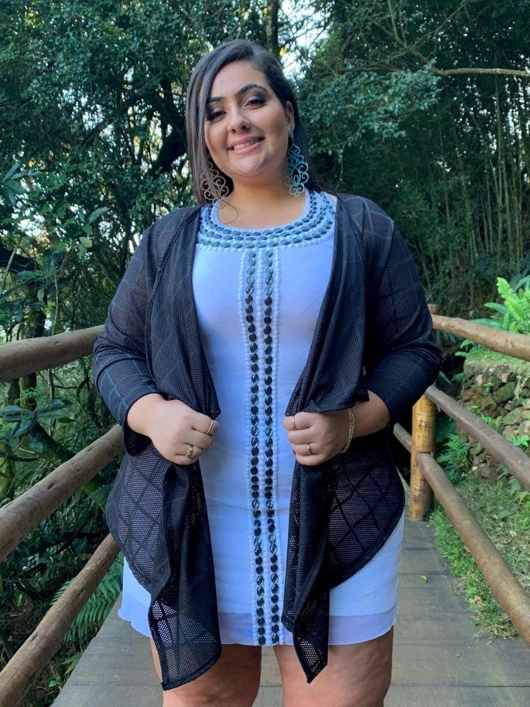 Cardigan Preto