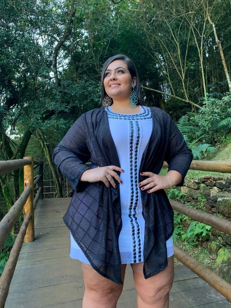 Cardigan Preto