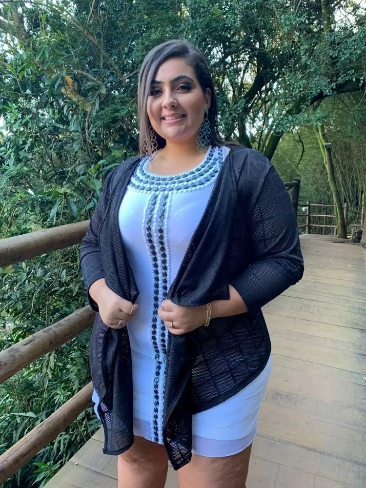 Cardigan Preto