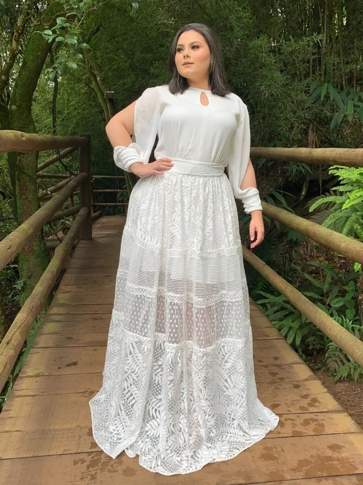 Vestido De Noiva Kate Off White