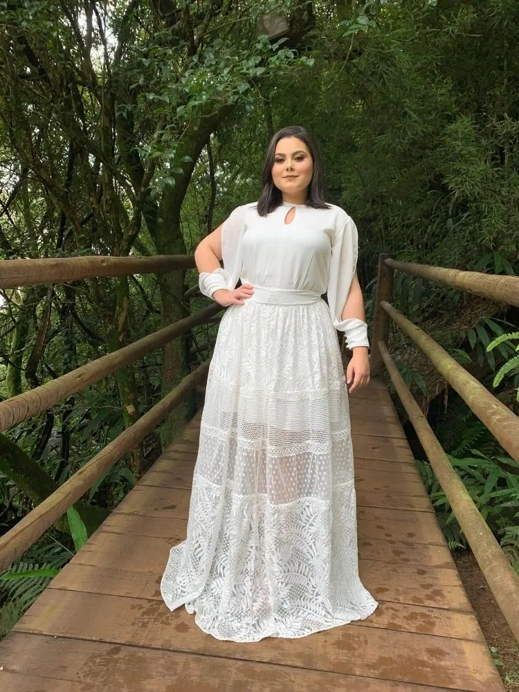 Vestido De Noiva Kate Off White
