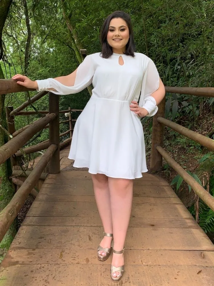 Vestido De Noiva Kate Off White