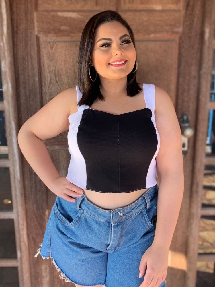 Kit de 4 Croppeds Coloridos TNM Collection Sortidos