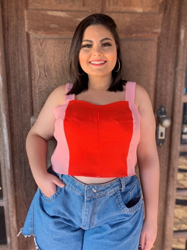 Kit de 4 Croppeds Coloridos TNM Collection Sortidos