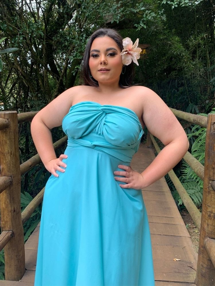 Vestido Madrinha de Casamento Multiformas Anathan Tiffany