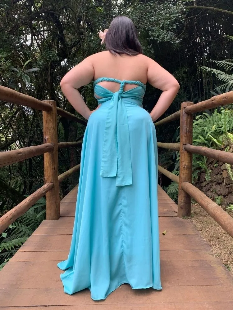 Vestido Madrinha de Casamento Multiformas Anathan Tiffany