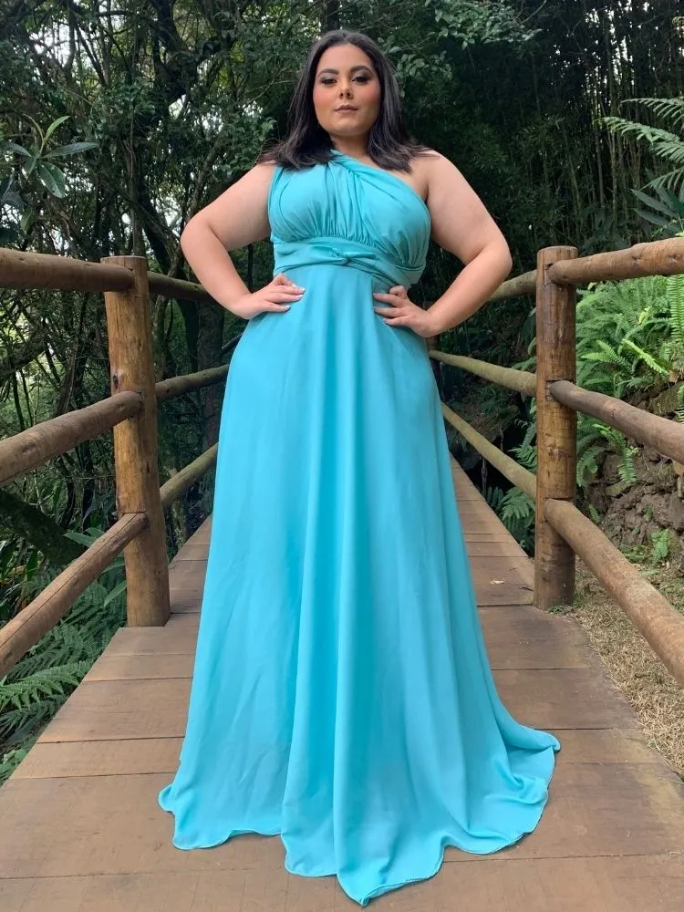 Vestido Madrinha de Casamento Multiformas Anathan Tiffany