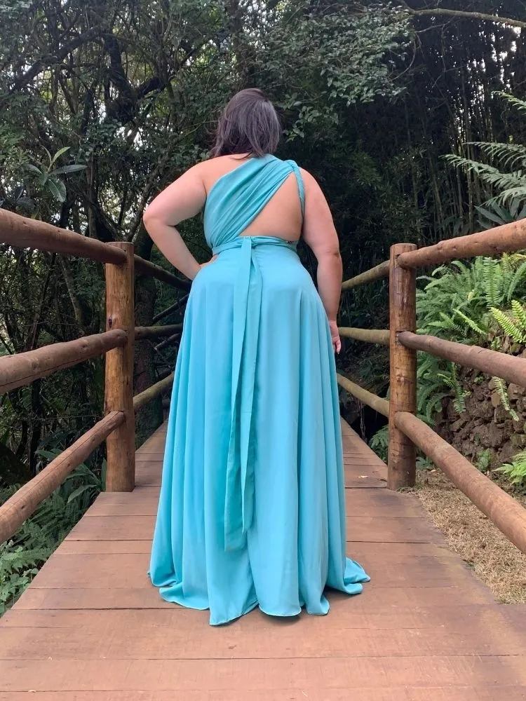 Vestido Madrinha de Casamento Multiformas Anathan Tiffany