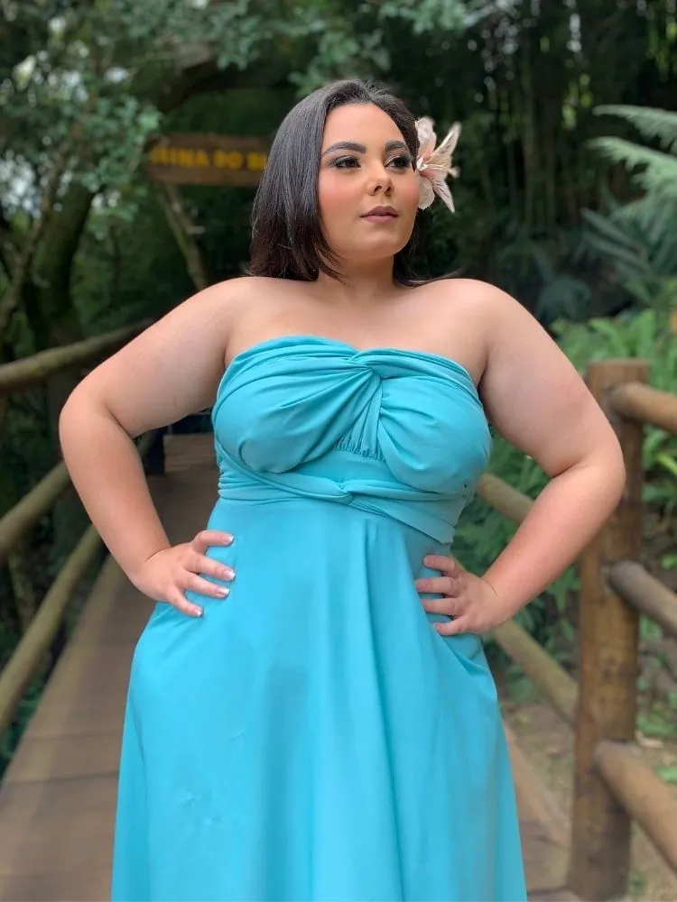 Vestido Madrinha de Casamento Multiformas Anathan Tiffany