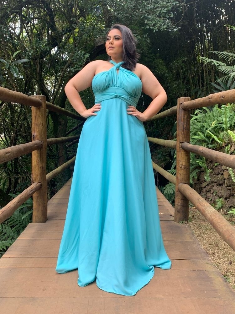 Vestido Madrinha de Casamento Multiformas Anathan Tiffany