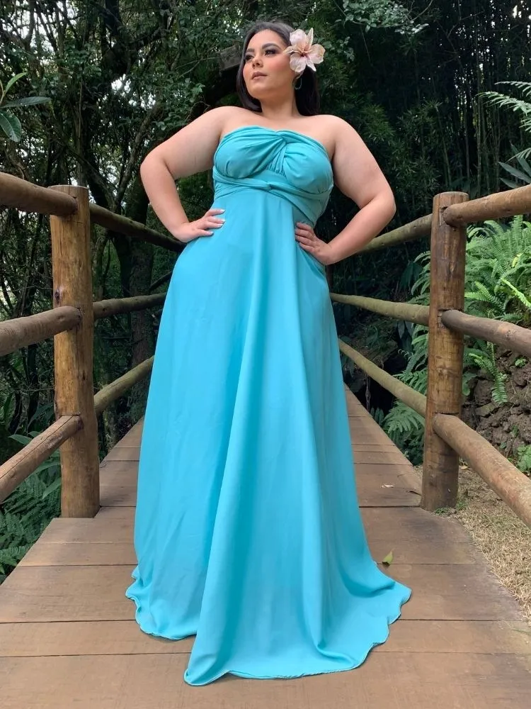 Vestido Madrinha de Casamento Multiformas Anathan Tiffany