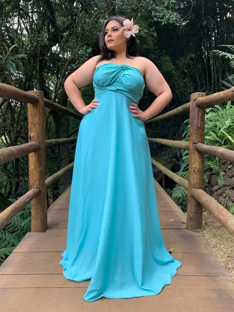 Vestido Madrinha de Casamento Multiformas Anathan Tiffany