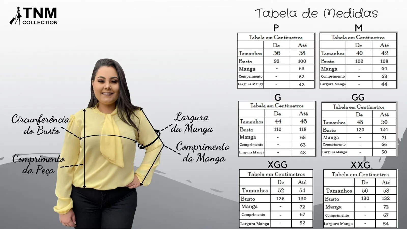 Blusa Gola Laço TNM Collection Amarelo