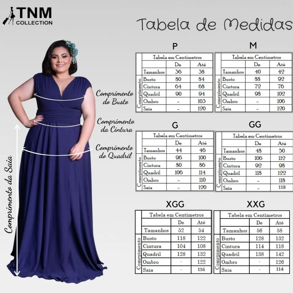 Vestido Madrinha Casamento Alice Fan Azul Marinho