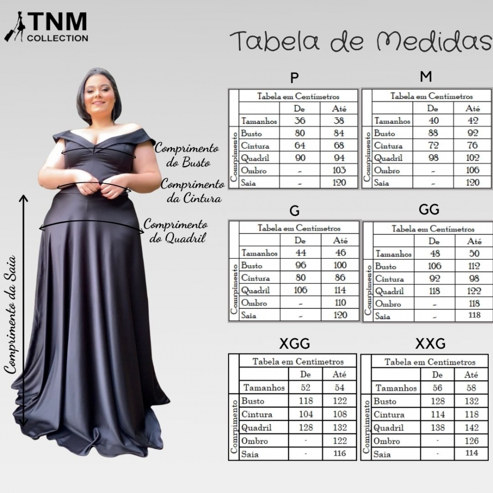 Vestido Longo Madrinha de Casamento Vanessa Preto Sem Fenda