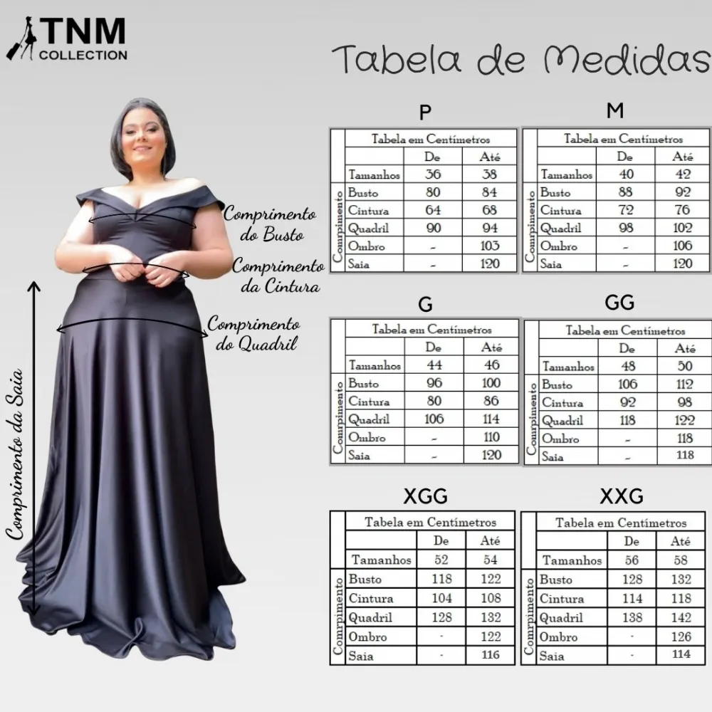 Vestido Longo Madrinha de Casamento Vanessa Preto Sem Fenda
