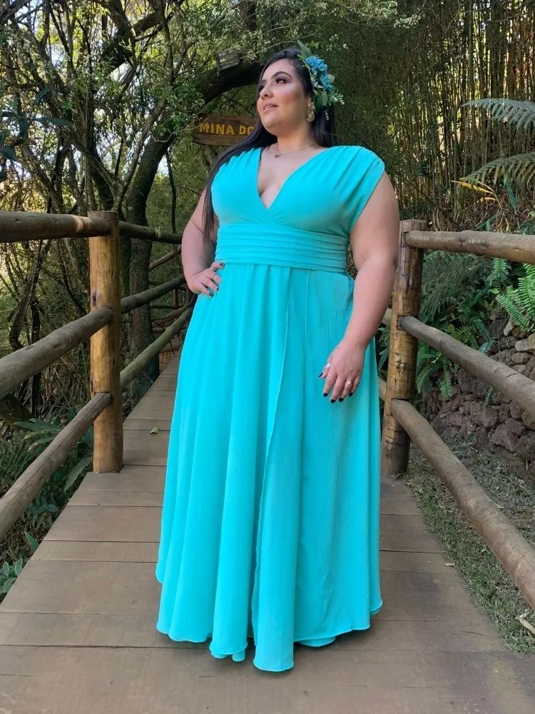 Vestido Madrinha Casamento Alice Fan Tiffany